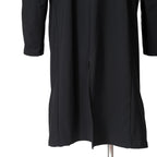 OURET オーレット / 美品 強撚ナイロン ニットドロップショルダー カーディガン / size 2 (BLACK)