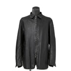 ierib イエリブ / 22SS 美品 Kangaroo Leather Shirts Jacket / (BLACK)