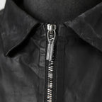 ierib イエリブ / 22SS 美品 Kangaroo Leather Shirts Jacket / (BLACK)