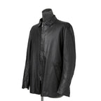 ierib イエリブ / 22SS 美品 Kangaroo Leather Shirts Jacket / (BLACK)