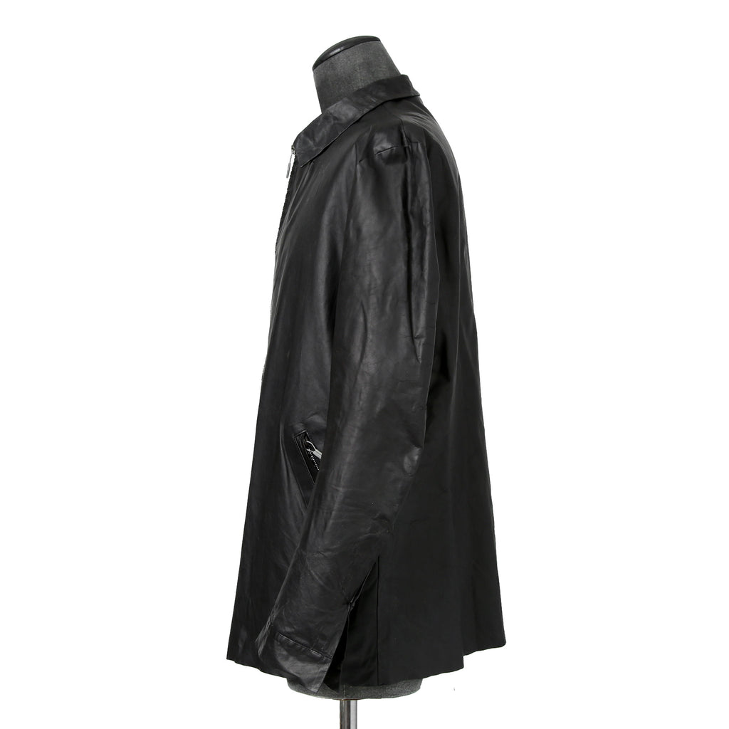 ierib イエリブ / 22SS 美品 Kangaroo Leather Shirts Jacket / (BLACK)