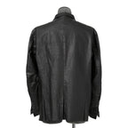 ierib イエリブ / 22SS 美品 Kangaroo Leather Shirts Jacket / (BLACK)