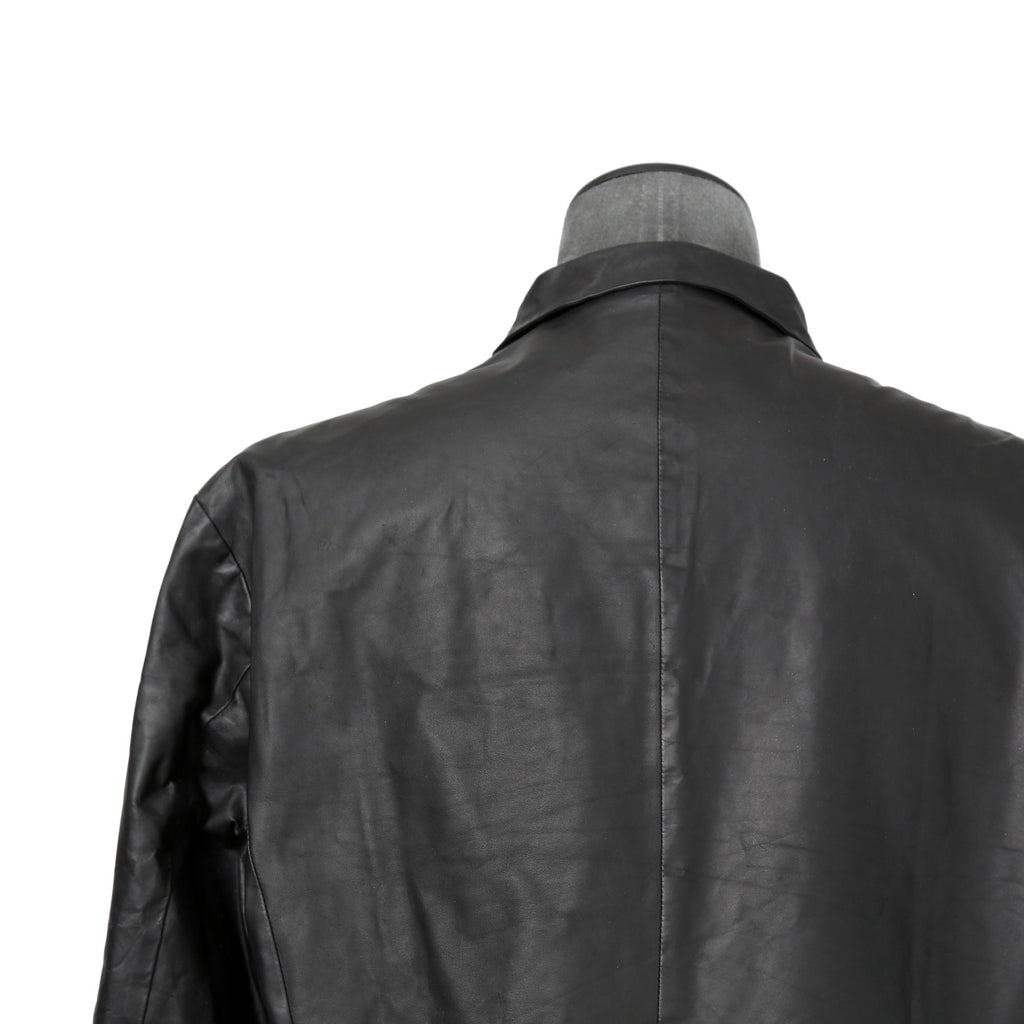 ierib イエリブ / 22SS 美品 Kangaroo Leather Shirts Jacket / (BLACK)