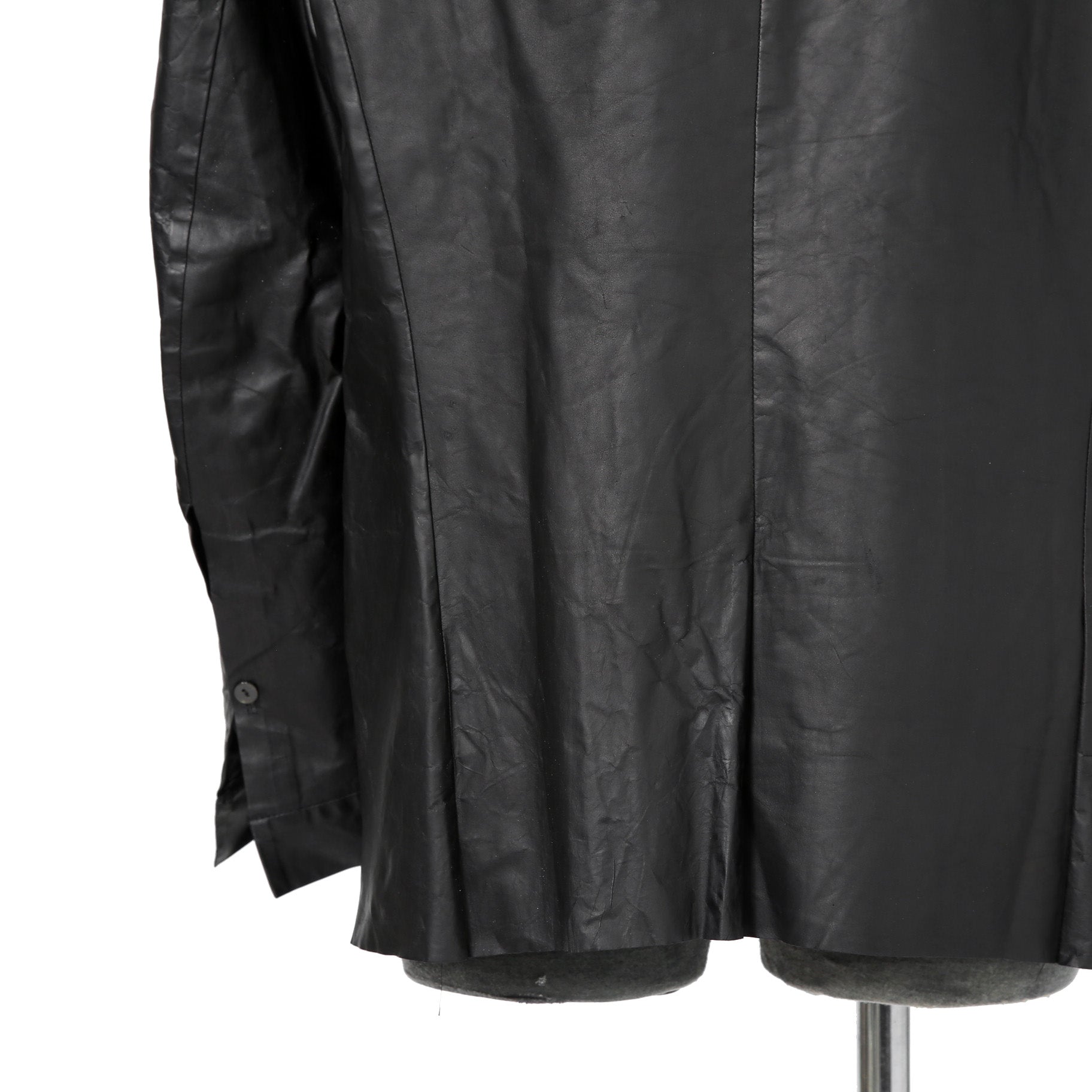 ierib イエリブ / 22SS 美品 Kangaroo Leather Shirts Jacket / (BLACK)