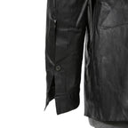 ierib イエリブ / 22SS 美品 Kangaroo Leather Shirts Jacket / (BLACK)