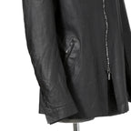 ierib イエリブ / 22SS 美品 Kangaroo Leather Shirts Jacket / (BLACK)