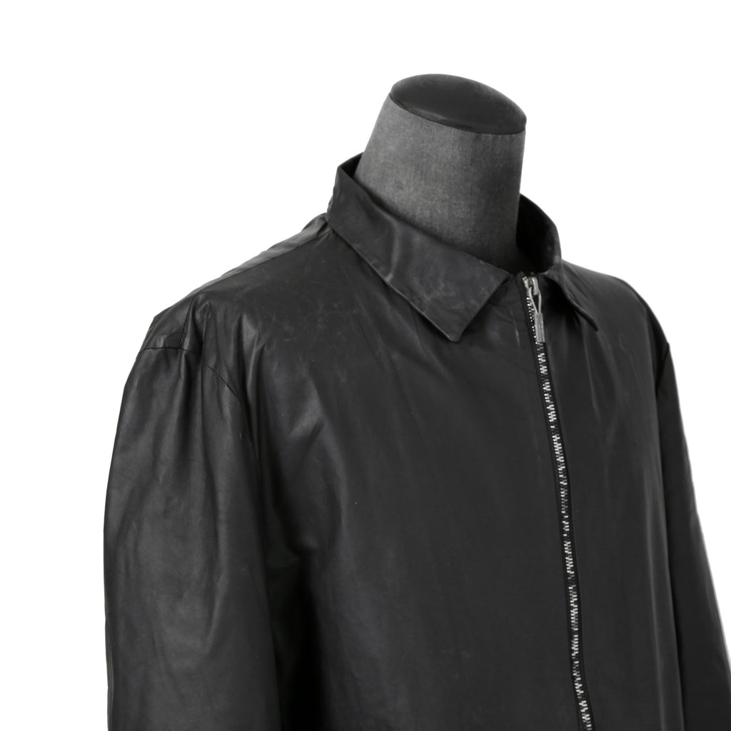 ierib イエリブ / 22SS 美品 Kangaroo Leather Shirts Jacket / (BLACK)