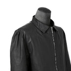 ierib イエリブ / 22SS 美品 Kangaroo Leather Shirts Jacket / (BLACK)