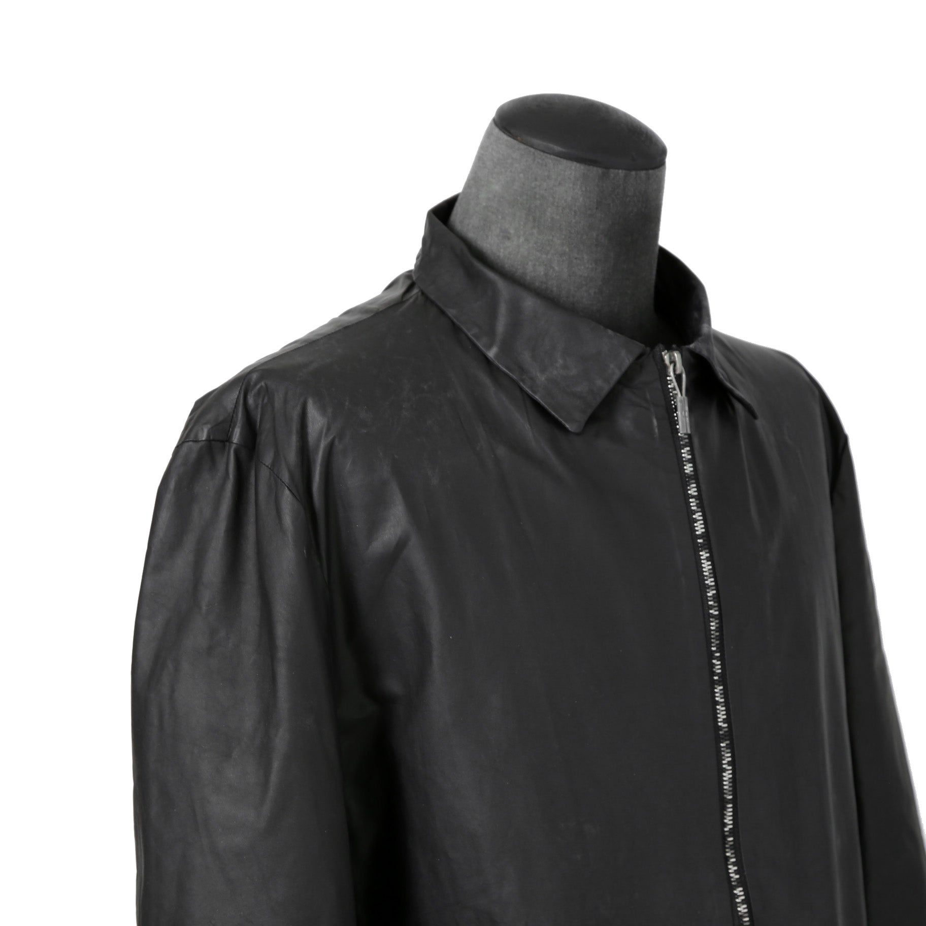 ierib イエリブ / 22SS 美品 Kangaroo Leather Shirts Jacket / (BLACK)