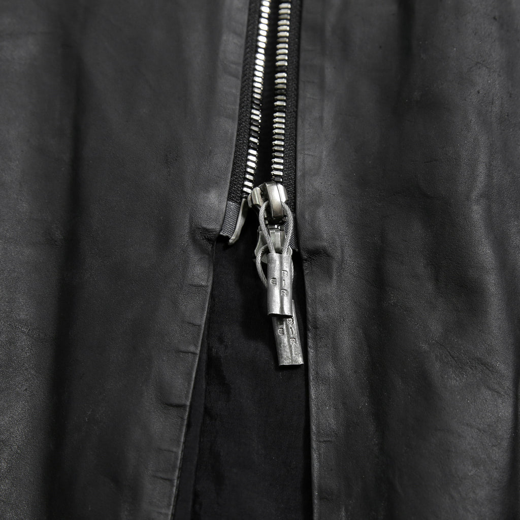 ierib イエリブ / 22SS 美品 Kangaroo Leather Shirts Jacket / (BLACK)