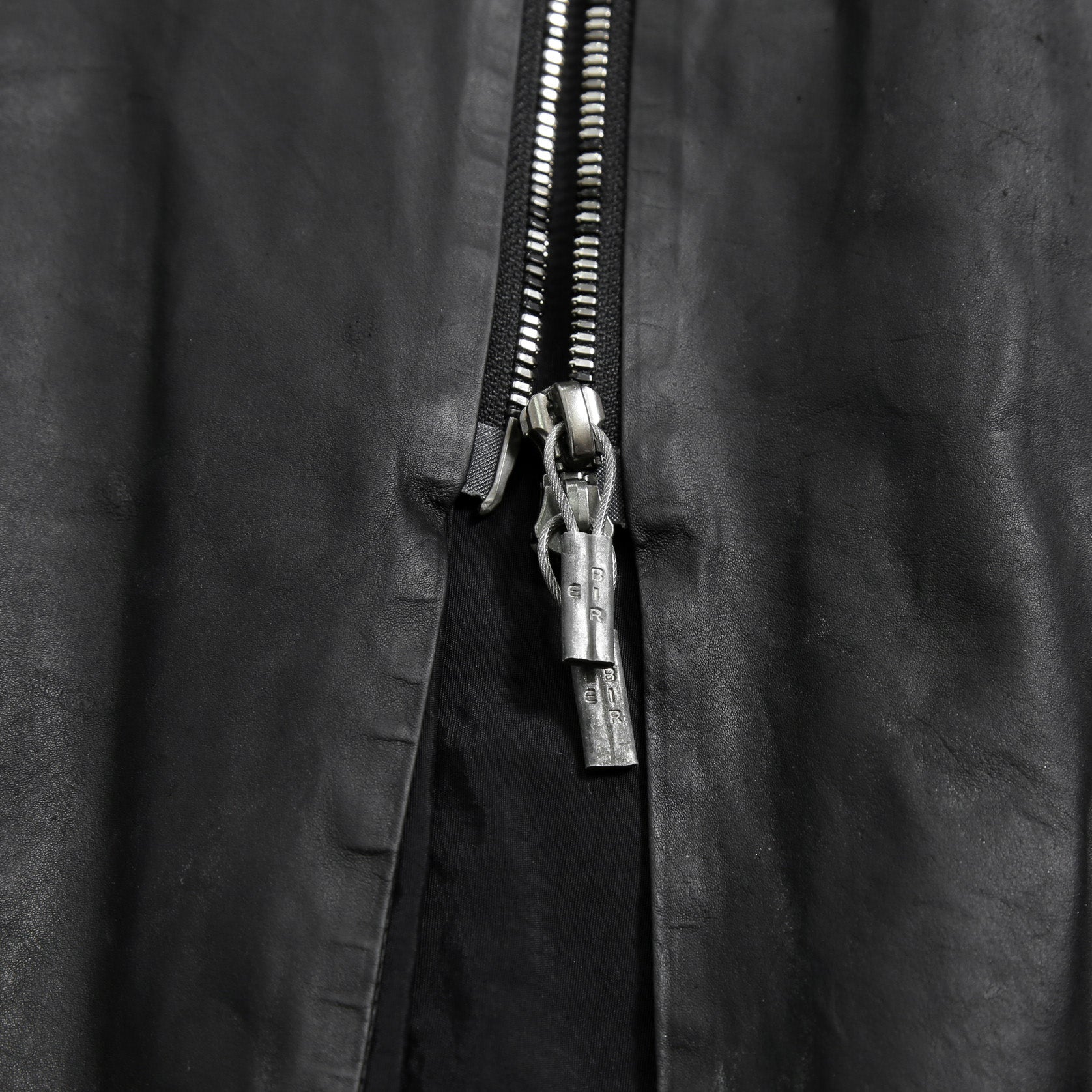 ierib イエリブ / 22SS 美品 Kangaroo Leather Shirts Jacket / (BLACK)