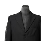 Diesel ディーゼル / 2023AW 美品 J-Wire A デニム切替 ノッチドラペル ジャケット / size 46 (BLACK)