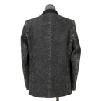 Diesel ディーゼル / 2023AW 美品 J-Wire A デニム切替 ノッチドラペル ジャケット / size 46 (BLACK)