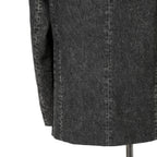 Diesel ディーゼル / 2023AW 美品 J-Wire A デニム切替 ノッチドラペル ジャケット / size 46 (BLACK)