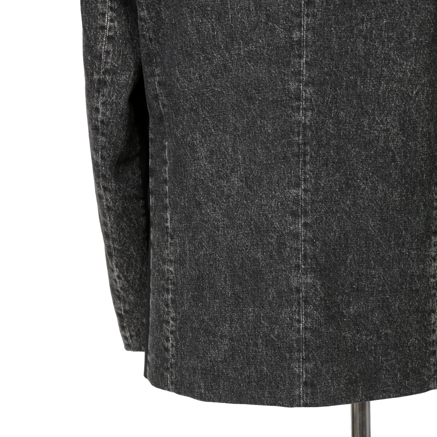 Diesel ディーゼル / 2023AW 美品 J-Wire A デニム切替 ノッチドラペル ジャケット / size 46 (BLACK)