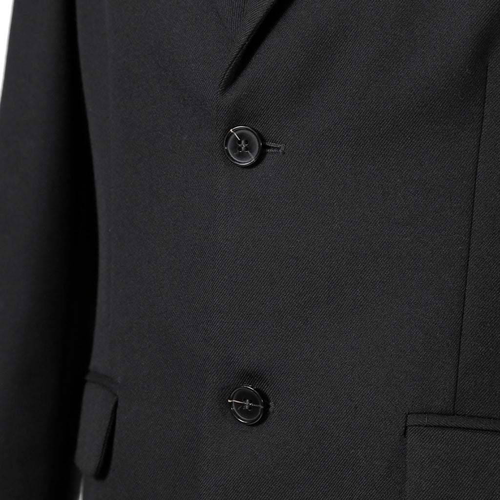 Diesel ディーゼル / 2023AW 美品 J-Wire A デニム切替 ノッチドラペル ジャケット / size 46 (BLACK)