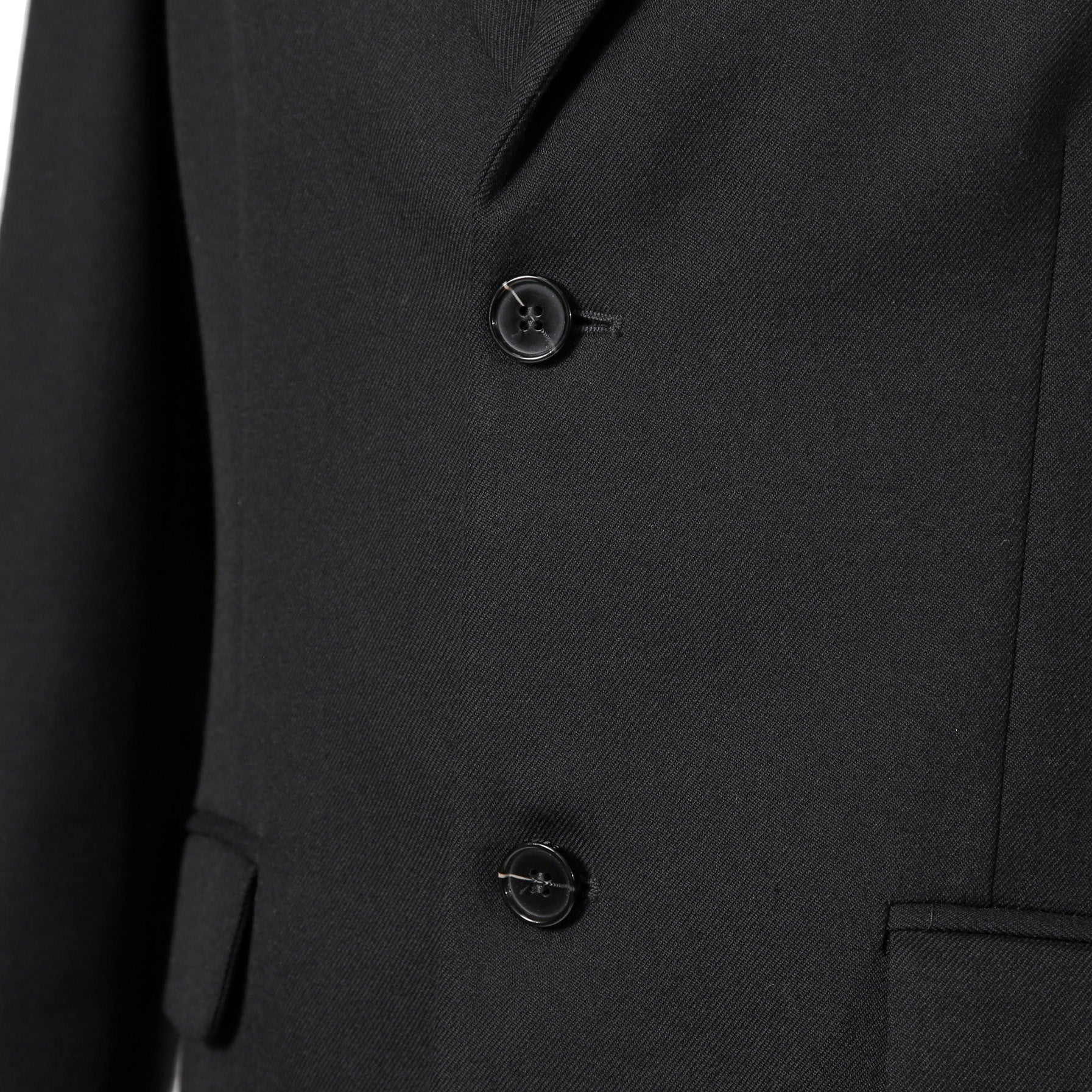 Diesel ディーゼル / 2023AW 美品 J-Wire A デニム切替 ノッチドラペル ジャケット / size 46 (BLACK)