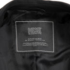 Diesel ディーゼル / 2023AW 美品 J-Wire A デニム切替 ノッチドラペル ジャケット / size 46 (BLACK)