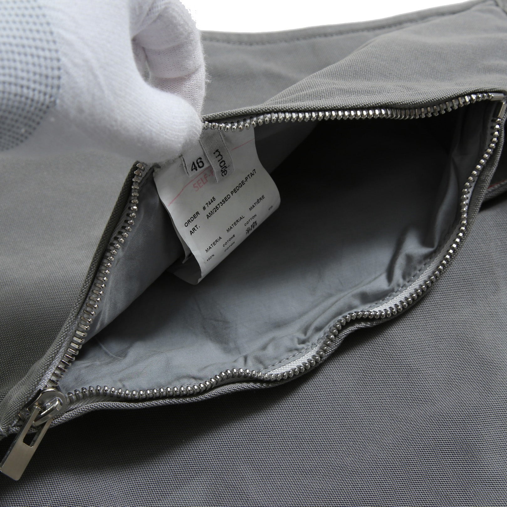 CAROL CHRISTIAN POELL キャロルクリスチャンポエル / 2019 CO-EDGE VEST BAG / size 46 (GRAY)