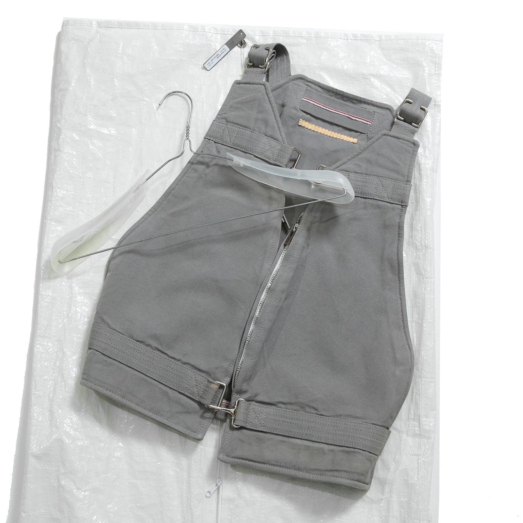 CAROL CHRISTIAN POELL キャロルクリスチャンポエル / 2019 CO-EDGE VEST BAG / size 46 (GRAY)