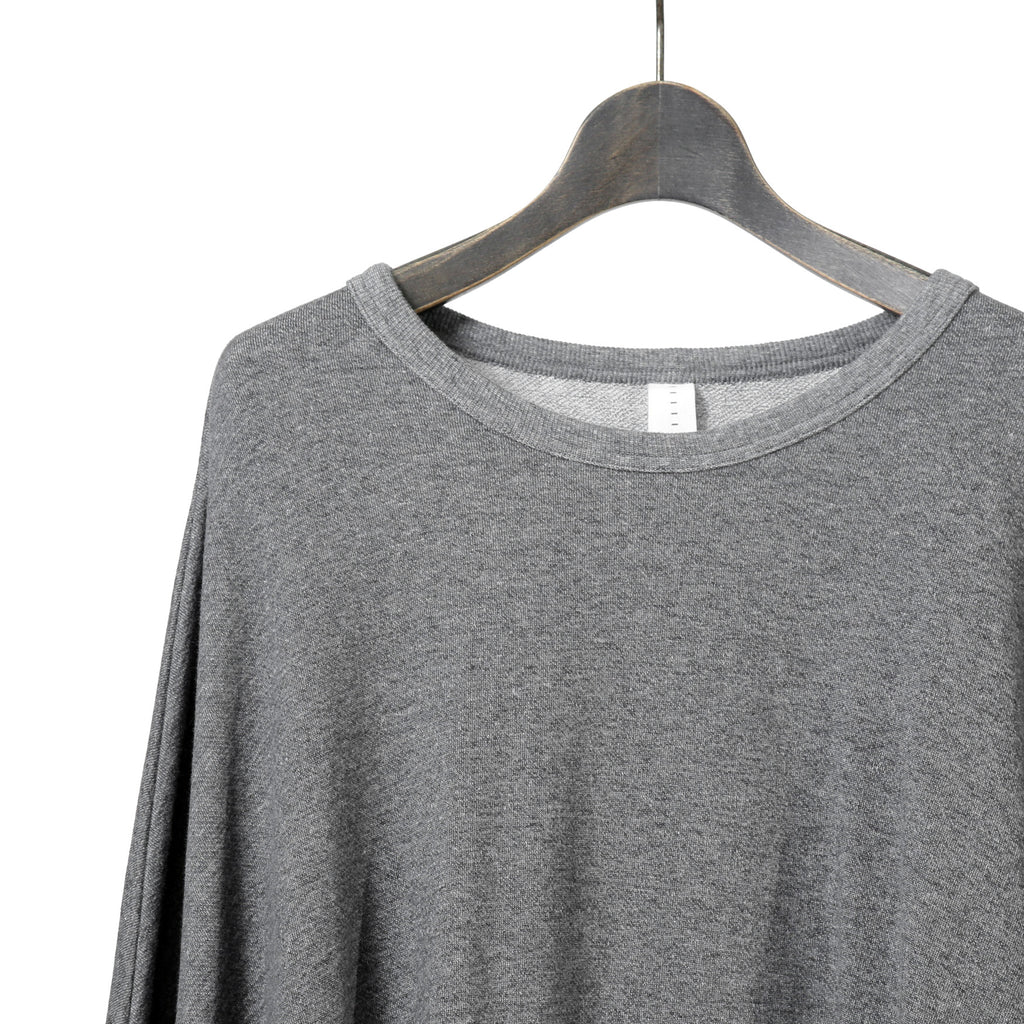 新品 A.F ARTEFACT アーティファクト / 2018SS Wide Sweat pullover / size 2 (GRAY)