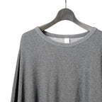 新品 A.F ARTEFACT アーティファクト / 2018SS Wide Sweat pullover / size 2 (GRAY)