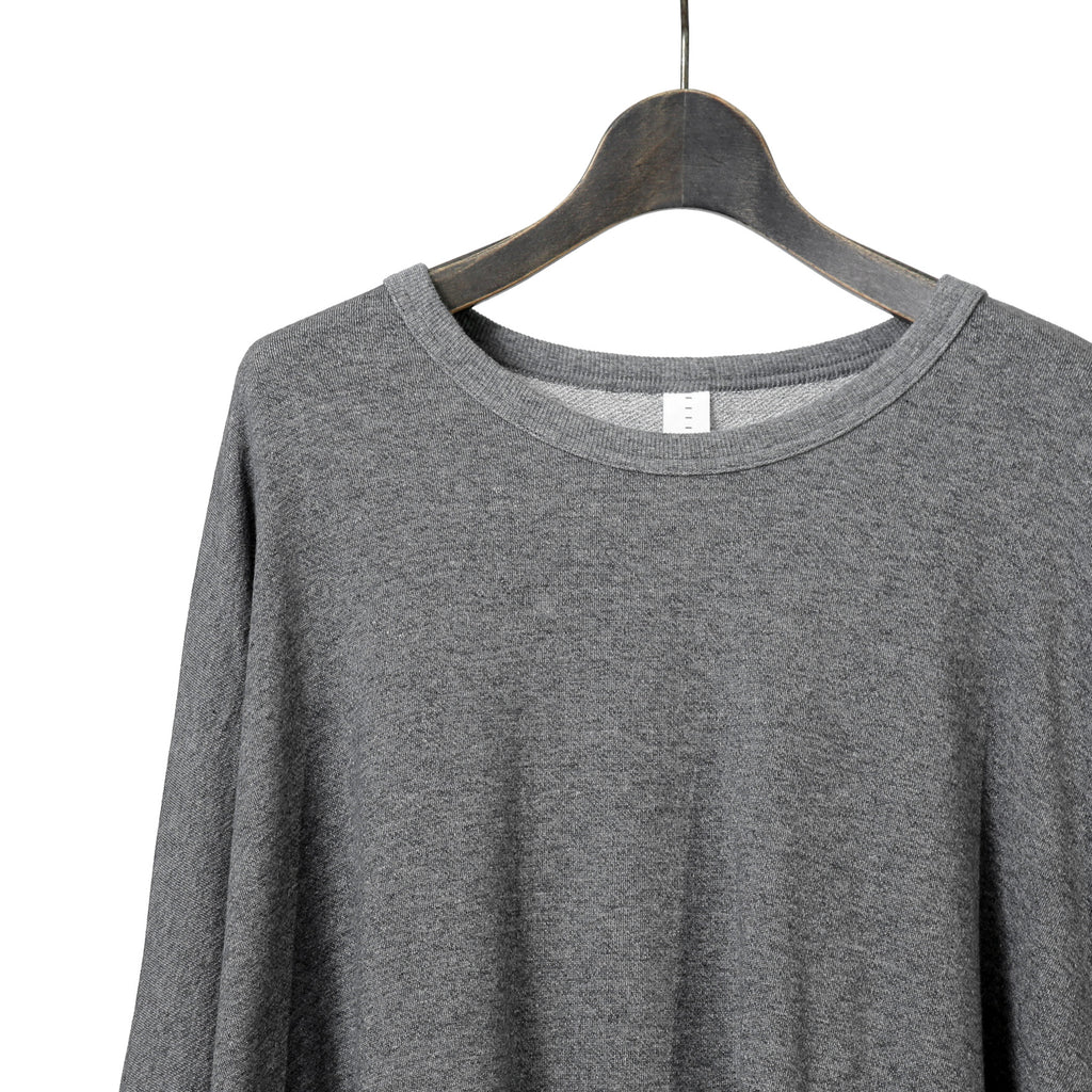 新品 A.F ARTEFACT アーティファクト / 2018SS Wide Sweat pullover / size 4 (GRAY)