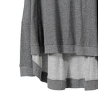 新品 A.F ARTEFACT アーティファクト / 2018SS Wide Sweat pullover / size 4 (GRAY)