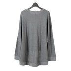 新品 A.F ARTEFACT アーティファクト / 2018SS Wide Sweat pullover / size 4 (GRAY)