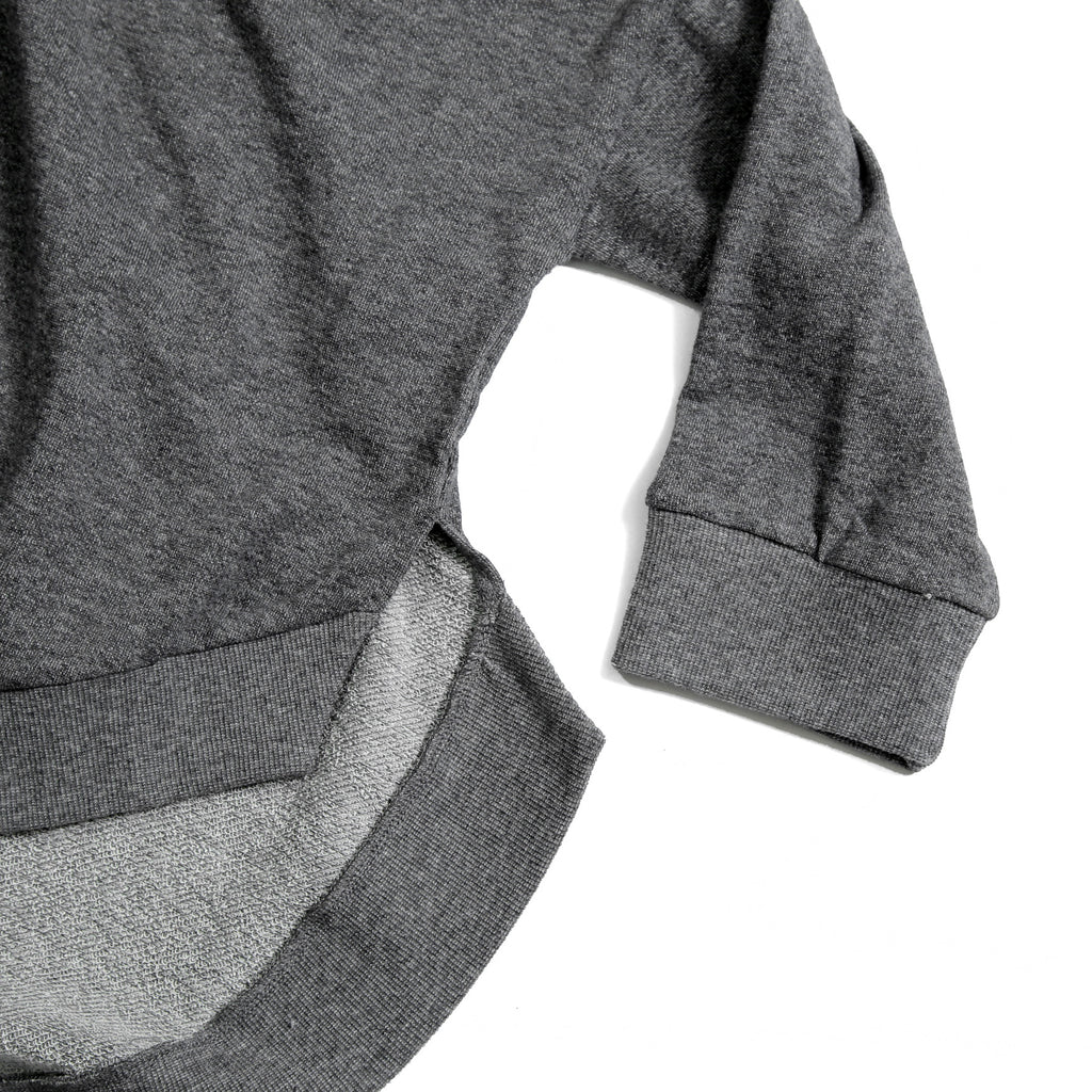 新品 A.F ARTEFACT アーティファクト / 2018SS Wide Sweat pullover / size 4 (GRAY)