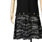 LOUIS VUITTON  ルイヴィトン  / 2023AW 美品 シンフォニーディテール Tシャツドレス / 1ABT7I / size M (BLACK)