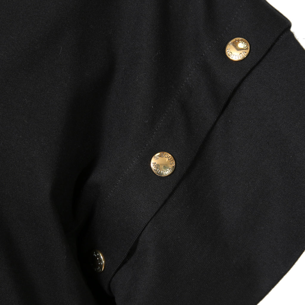 LOUIS VUITTON  ルイヴィトン  / 2023AW 美品 シンフォニーディテール Tシャツドレス / 1ABT7I / size M (BLACK)