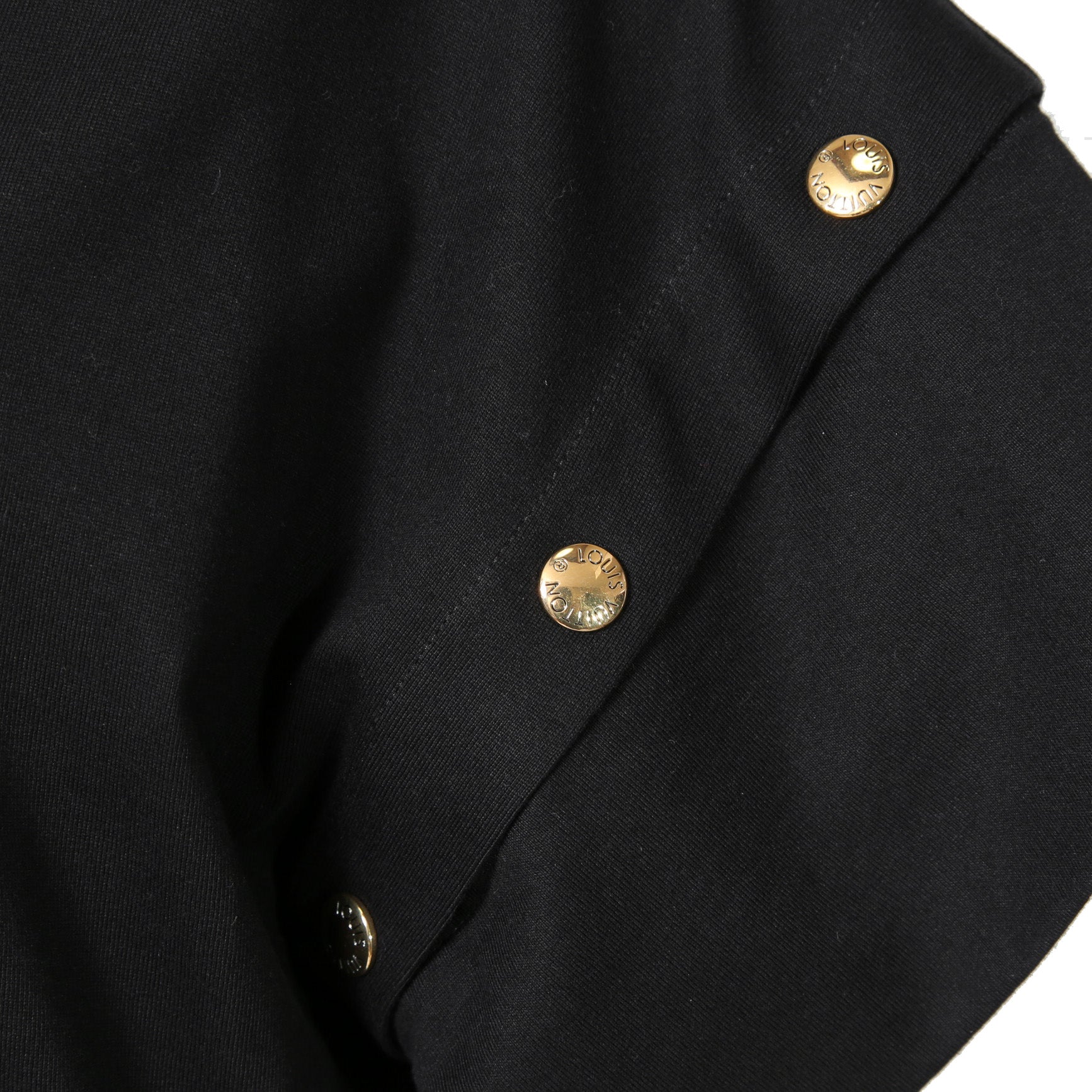 LOUIS VUITTON  ルイヴィトン  / 2023AW 美品 シンフォニーディテール Tシャツドレス / 1ABT7I / size M (BLACK)