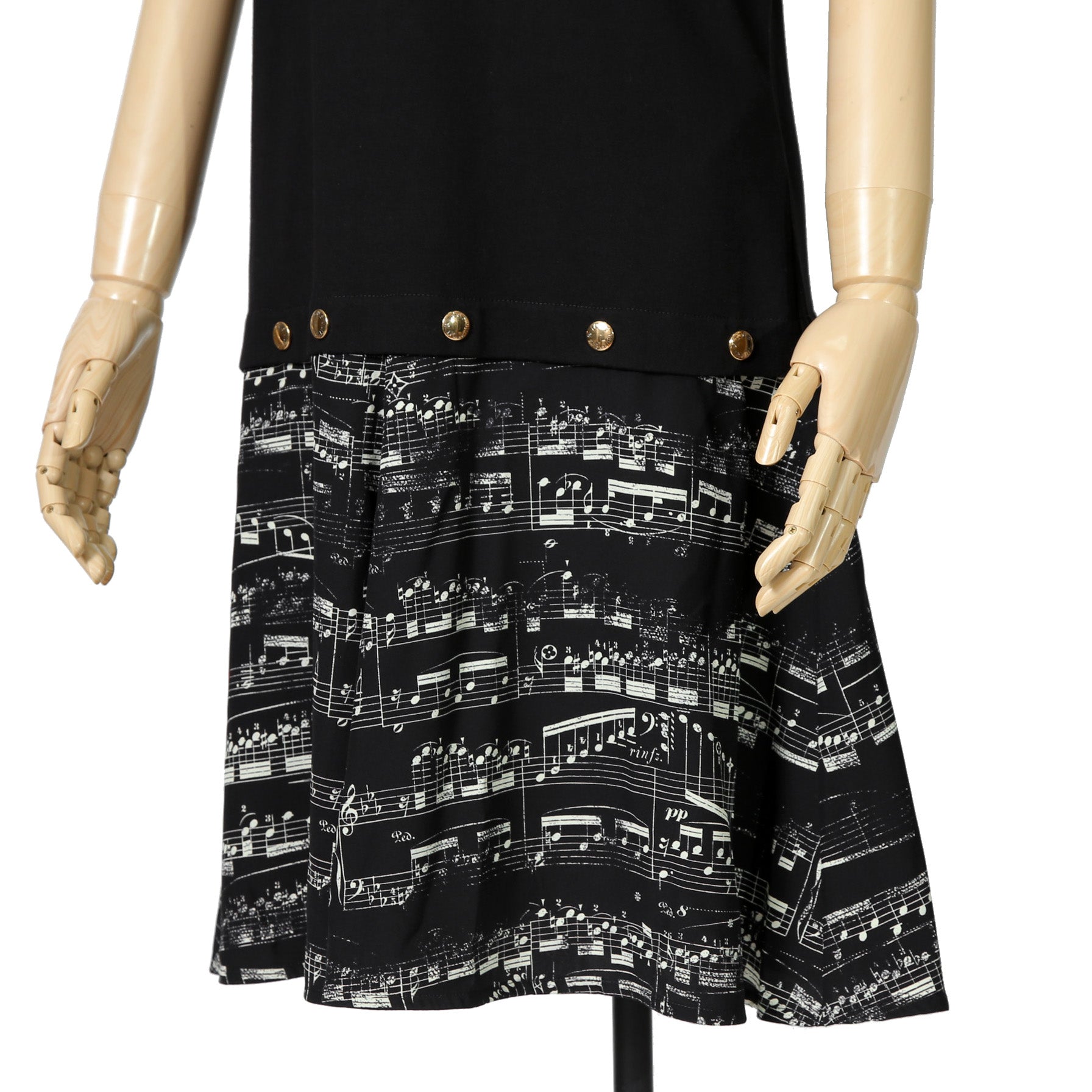 LOUIS VUITTON  ルイヴィトン  / 2023AW 美品 シンフォニーディテール Tシャツドレス / 1ABT7I / size M (BLACK)