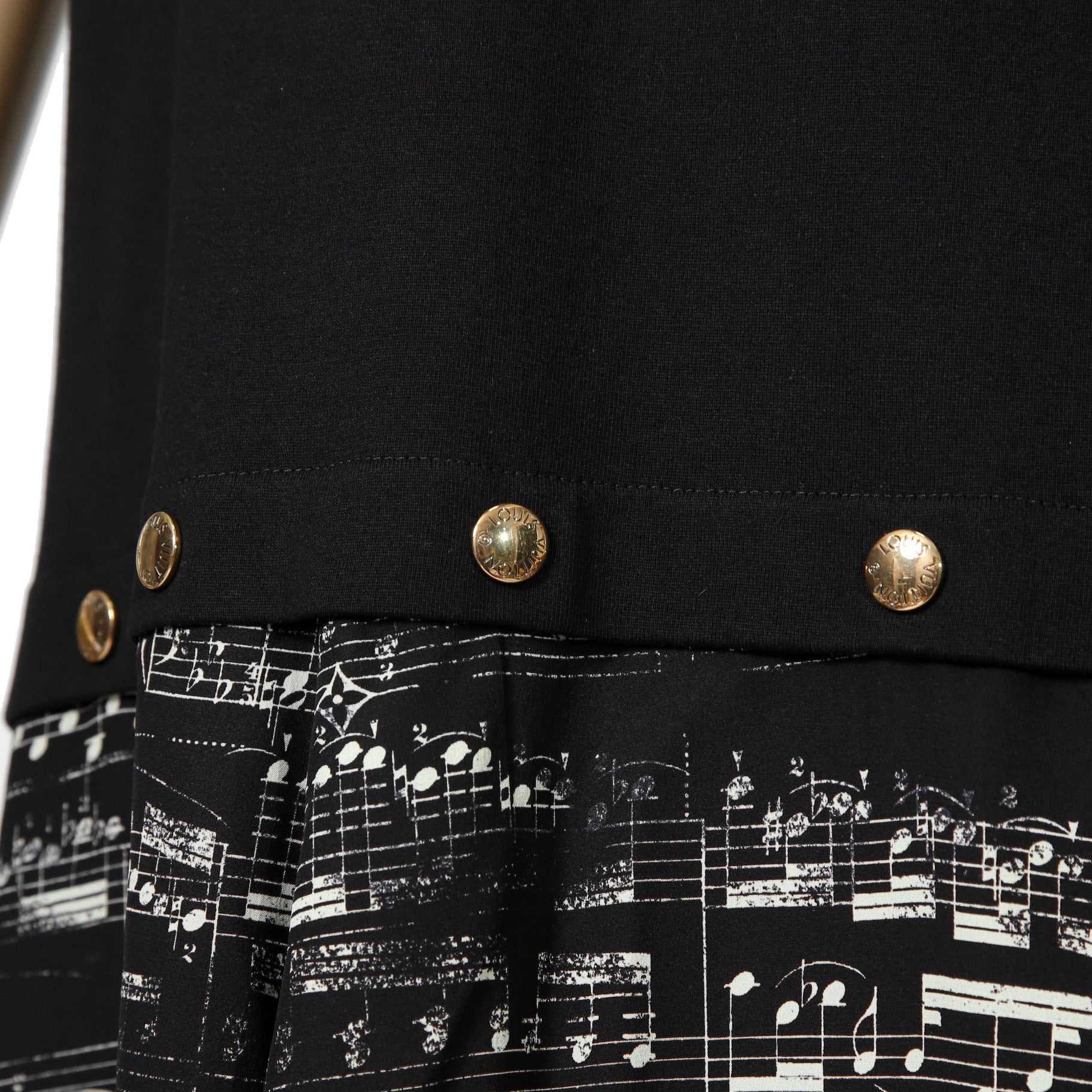 LOUIS VUITTON  ルイヴィトン  / 2023AW 美品 シンフォニーディテール Tシャツドレス / 1ABT7I / size M (BLACK)