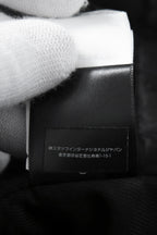 希少 超美品 AMIRI アミリ / 21AW Playboy Flocked Bomber Jacket / size50 (BLACK × WHITE) 国内正規品 プレイボーイ ボンバージャケット