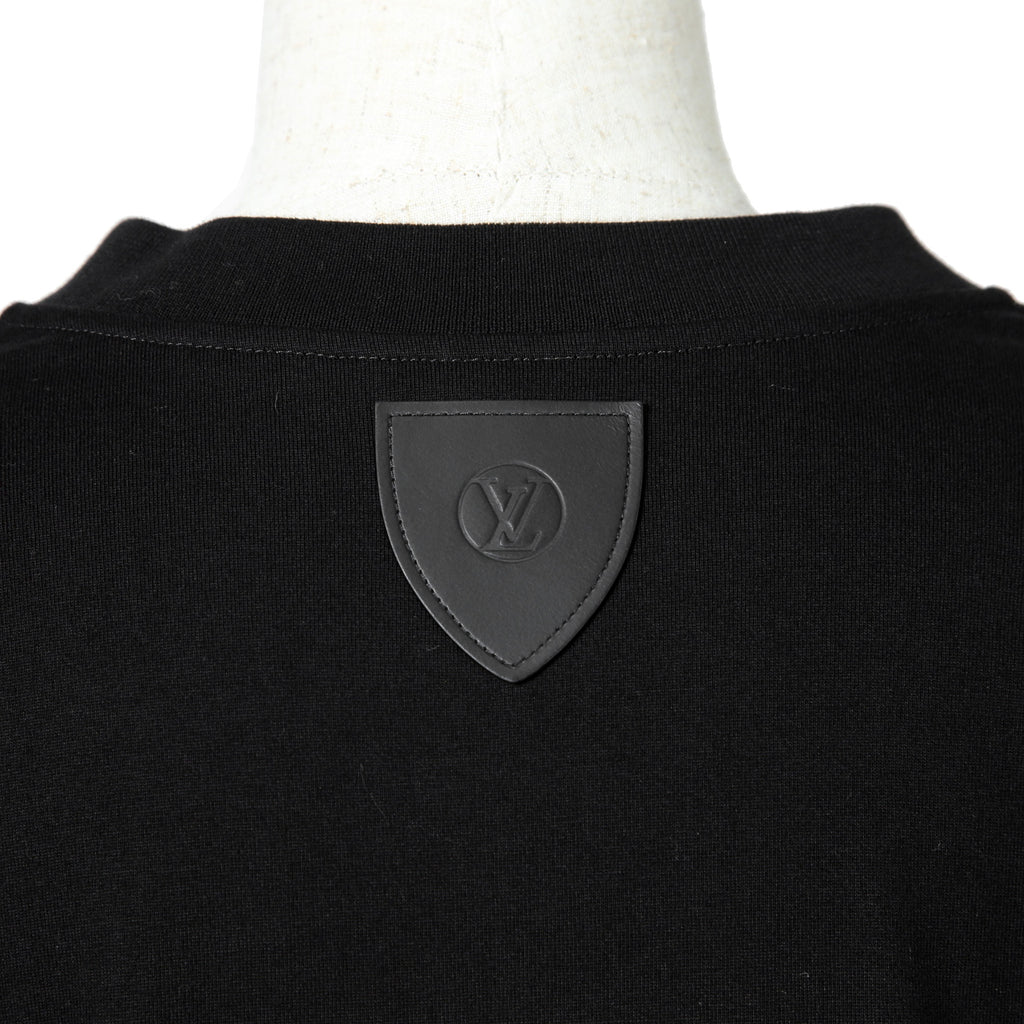 LOUIS VUITTON  ルイヴィトン  / 2023AW 美品 シンフォニーディテール Tシャツドレス / 1ABT7I / size M (BLACK)