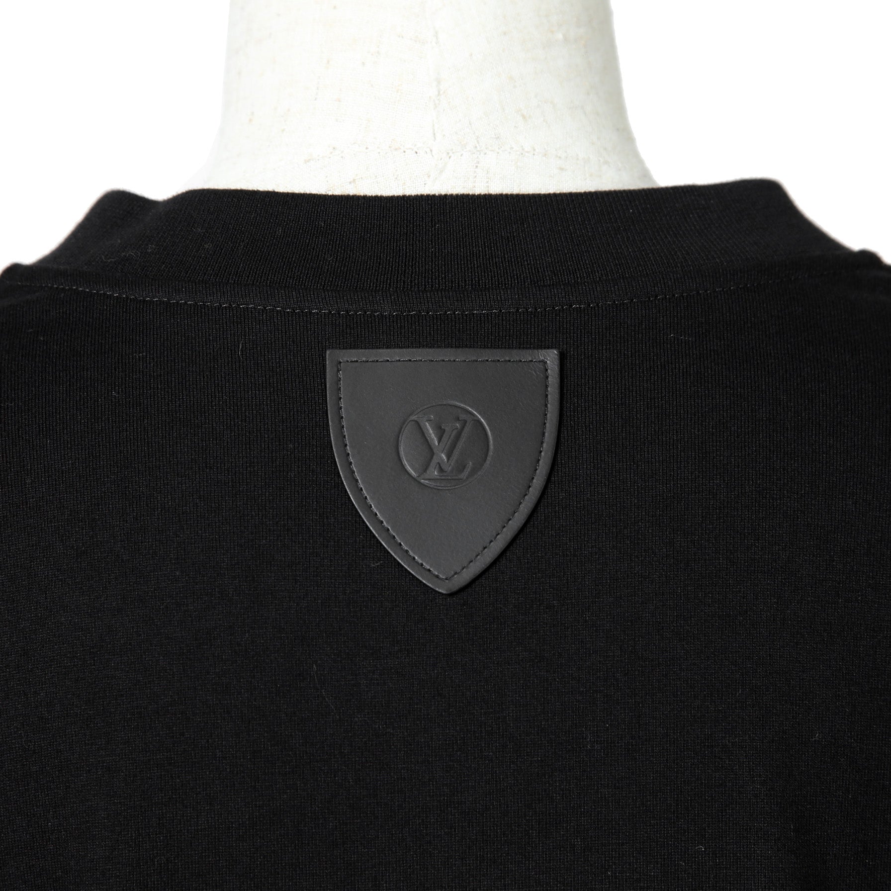 LOUIS VUITTON  ルイヴィトン  / 2023AW 美品 シンフォニーディテール Tシャツドレス / 1ABT7I / size M (BLACK)