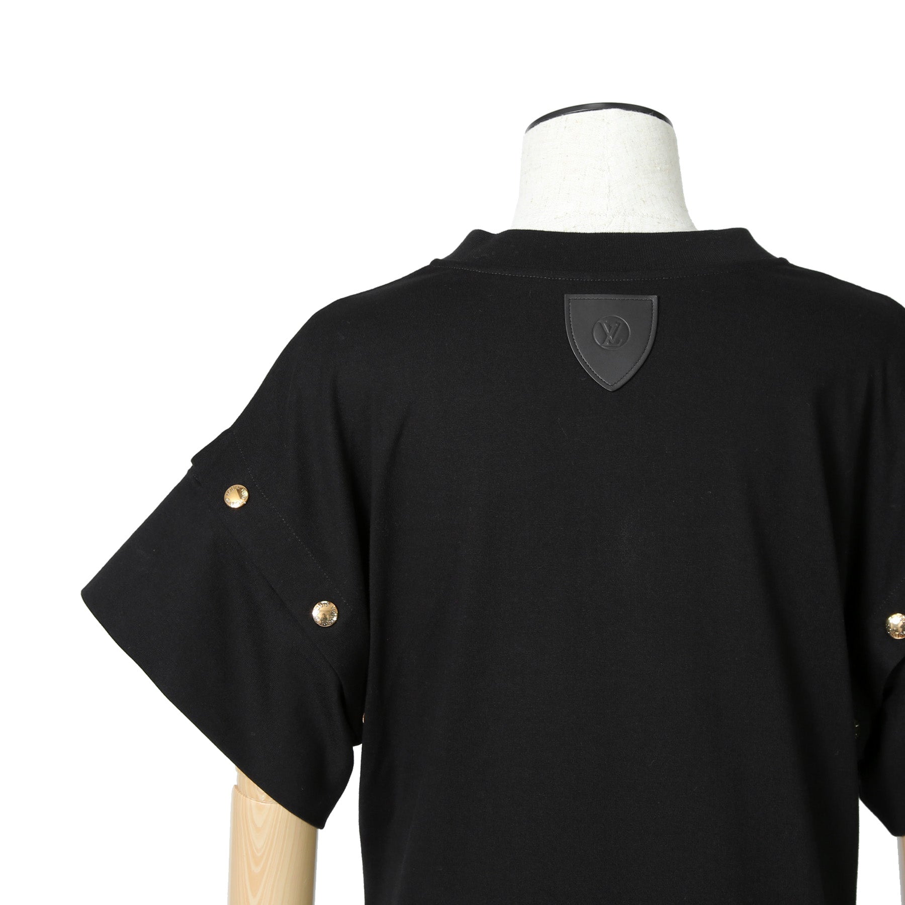 LOUIS VUITTON  ルイヴィトン  / 2023AW 美品 シンフォニーディテール Tシャツドレス / 1ABT7I / size M (BLACK)