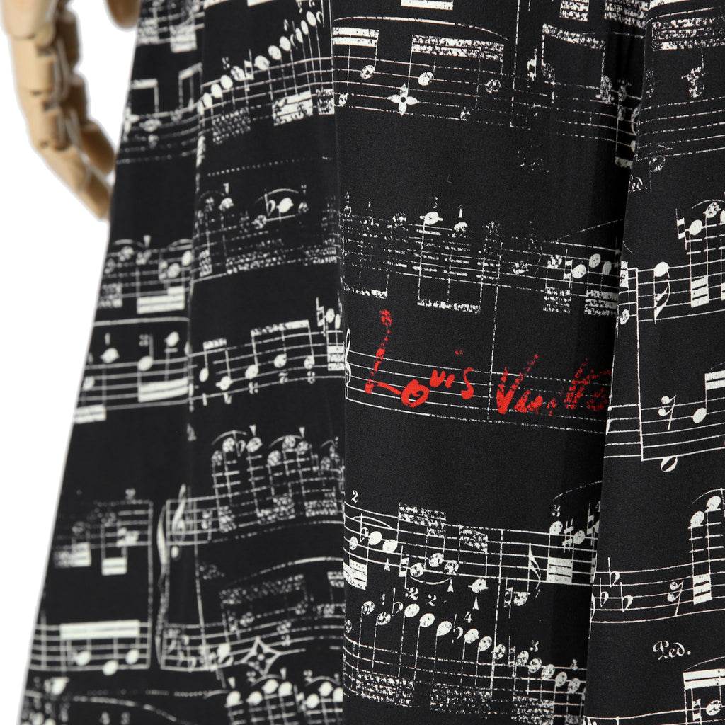 LOUIS VUITTON  ルイヴィトン  / 2023AW 美品 シンフォニーディテール Tシャツドレス / 1ABT7I / size M (BLACK)