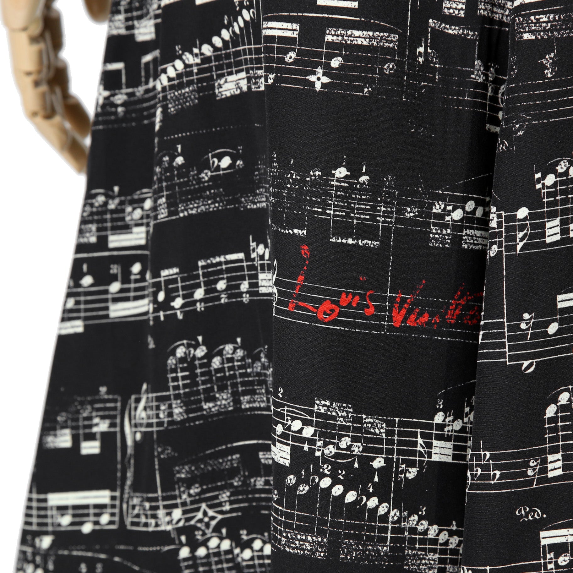 LOUIS VUITTON  ルイヴィトン  / 2023AW 美品 シンフォニーディテール Tシャツドレス / 1ABT7I / size M (BLACK)