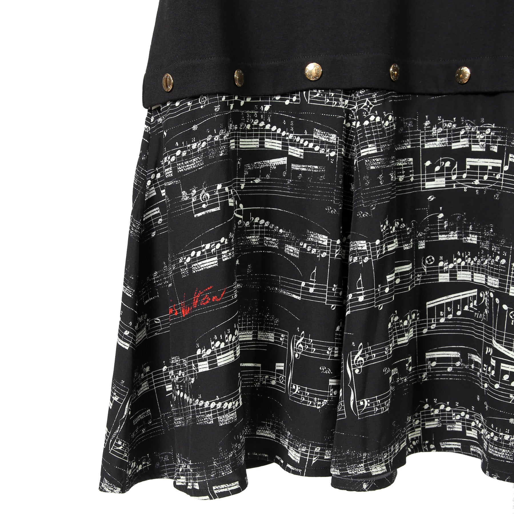 LOUIS VUITTON  ルイヴィトン  / 2023AW 美品 シンフォニーディテール Tシャツドレス / 1ABT7I / size M (BLACK)