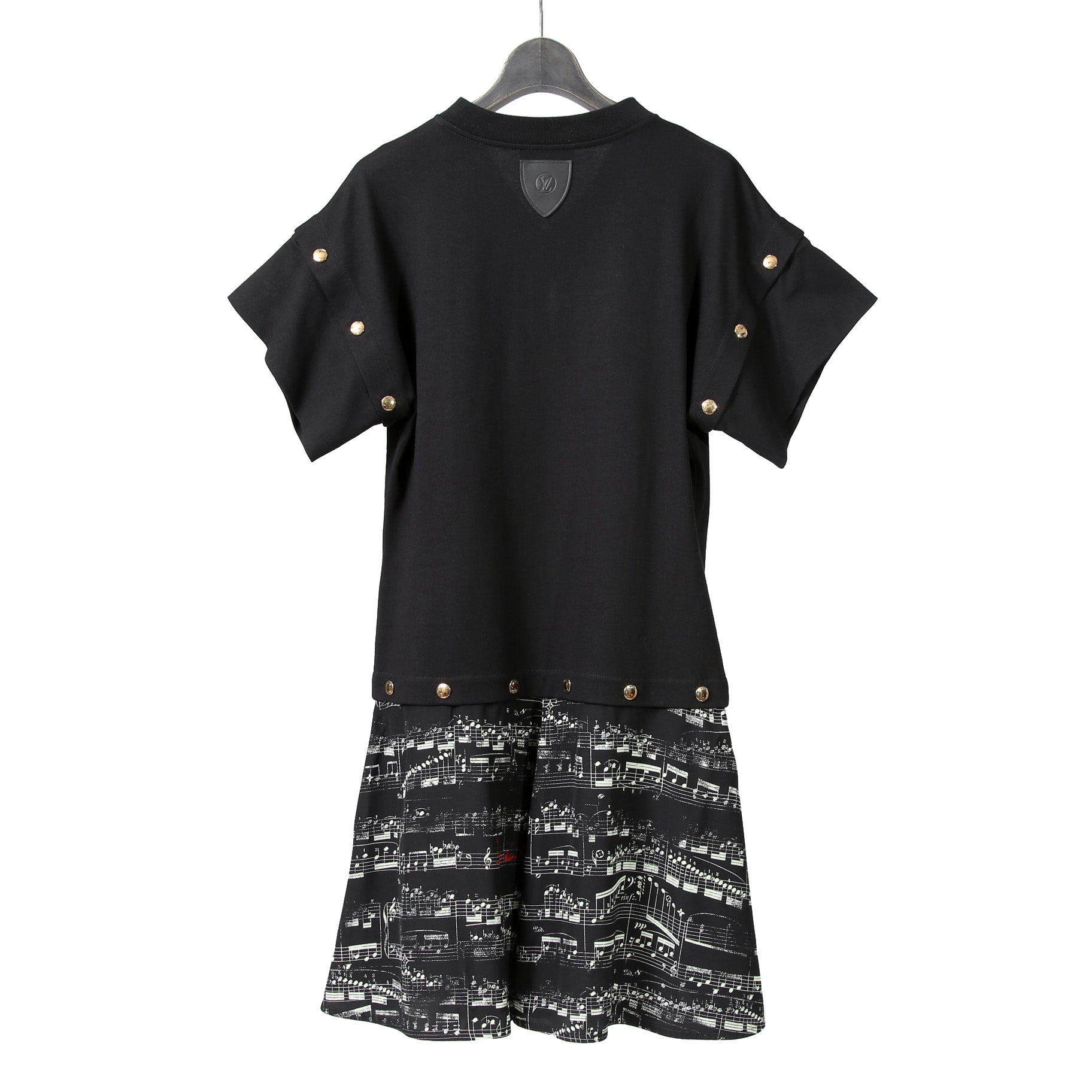 LOUIS VUITTON  ルイヴィトン  / 2023AW 美品 シンフォニーディテール Tシャツドレス / 1ABT7I / size M (BLACK)