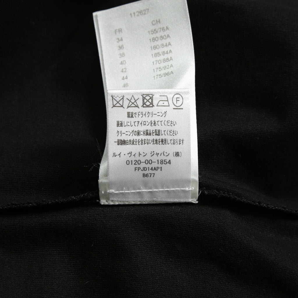 LOUIS VUITTON  ルイヴィトン  / 2023AW 美品 シンフォニーディテール Tシャツドレス / 1ABT7I / size M (BLACK)