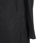 Namacheko ナマチェコ / 2024SS 美品 Atran Denim Coat / ハトメスタッズ シングルコート / size S (BLACK)