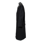 Namacheko ナマチェコ / 2024SS 美品 Atran Denim Coat / ハトメスタッズ シングルコート / size S (BLACK)