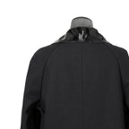 Namacheko ナマチェコ / 2024SS 美品 Atran Denim Coat / ハトメスタッズ シングルコート / size S (BLACK)