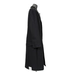 Namacheko ナマチェコ / 2024SS 美品 Atran Denim Coat / ハトメスタッズ シングルコート / size S (BLACK)