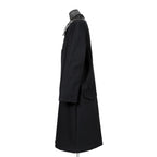 Namacheko ナマチェコ / 2024SS 美品 Atran Denim Coat / ハトメスタッズ シングルコート / size S (BLACK)