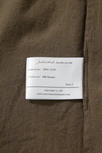 美品 インディビジュアルセンチメンツ individual sentiments / 22SS PINSTRIPE COTTON L/S SHIRTS / size 2 (BROWN)